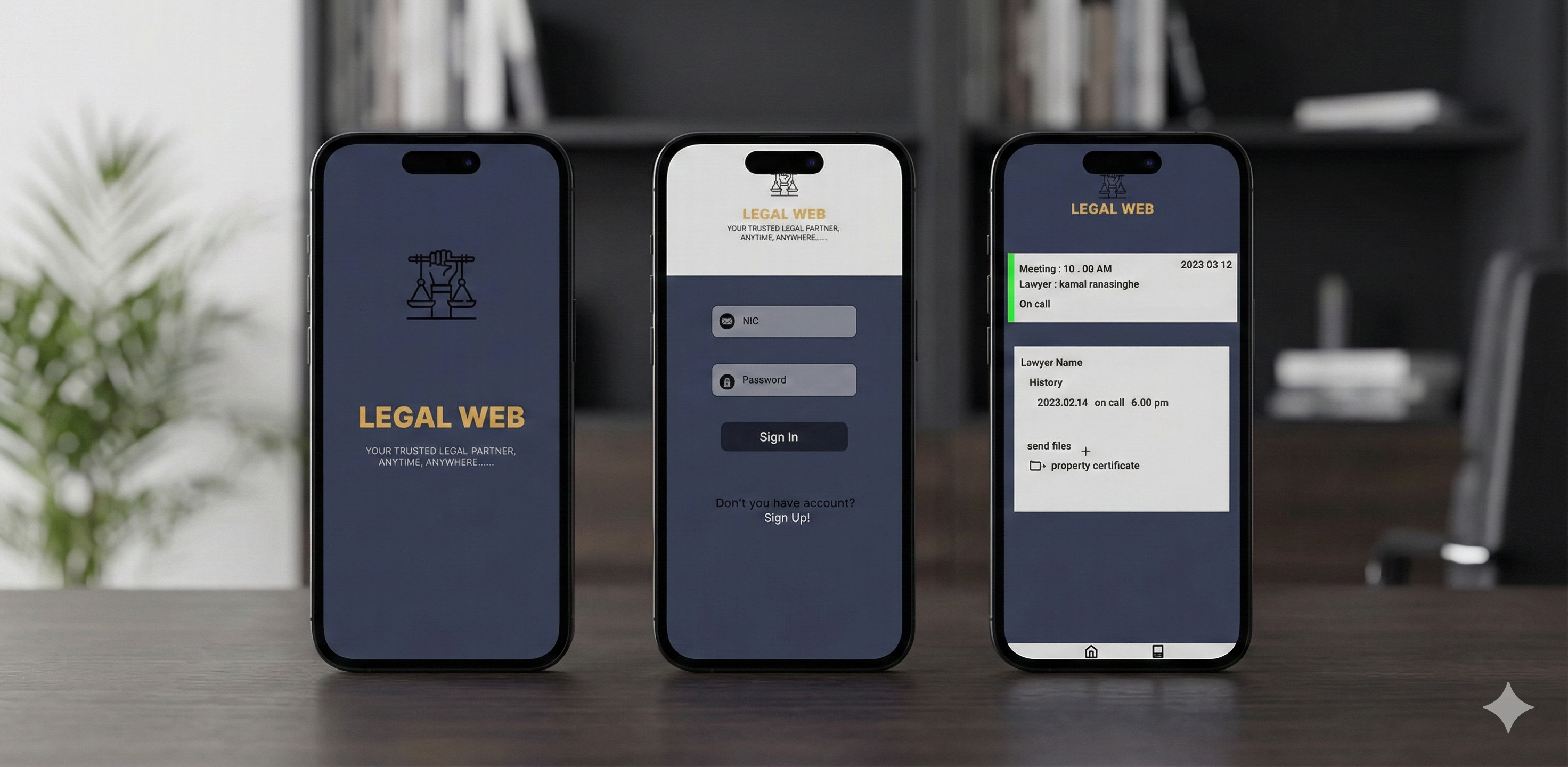 Legal Web App